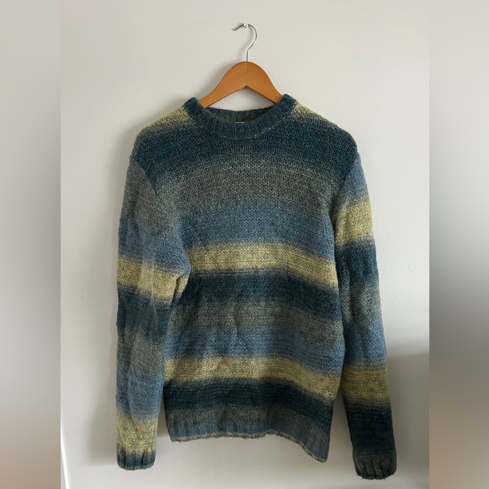 Sézane Multicolor Striped Wool Sweater (Men's)